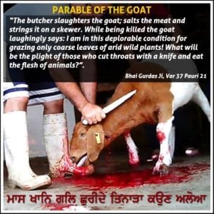 Can sikhs eat meat