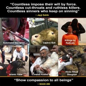 Can sikhs eat meat