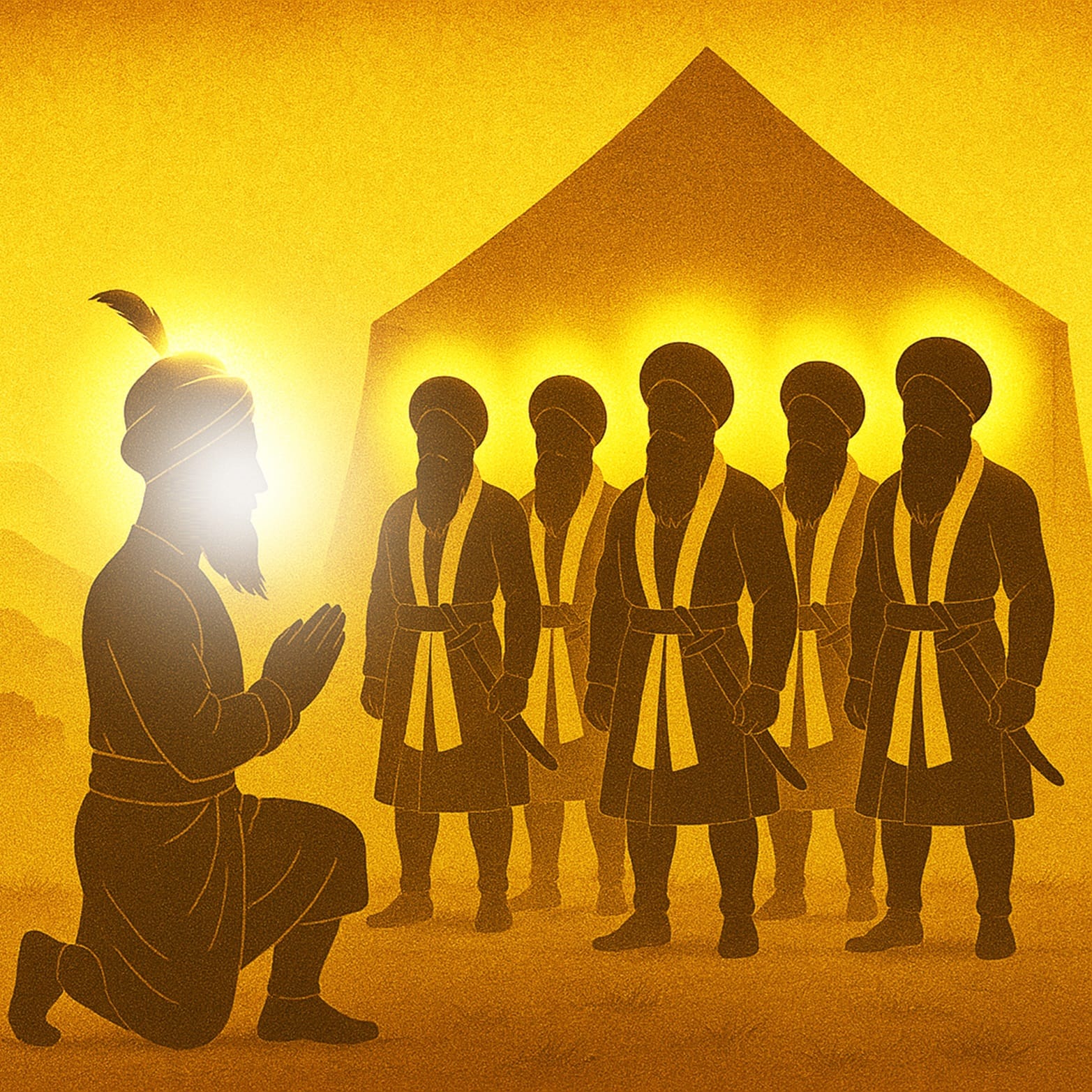 Guru Gobind Singh Ji on Vaisakhi 4