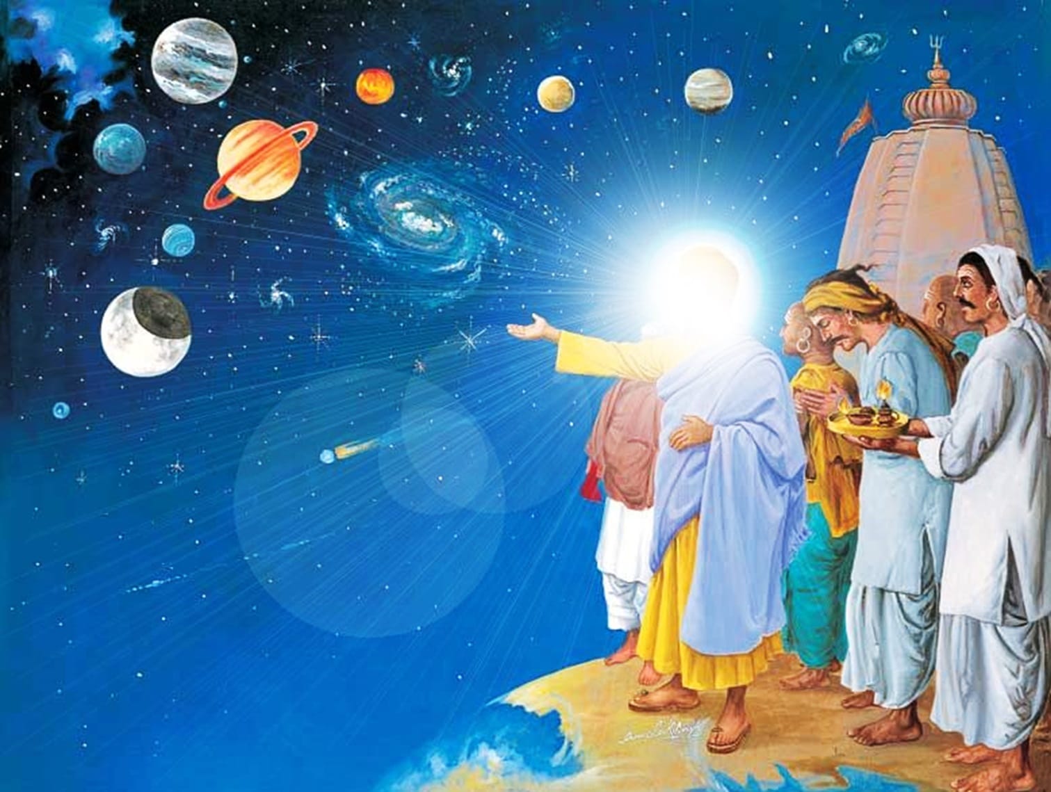 Guru Nanak Dev Ji at Jagan Nath Puri