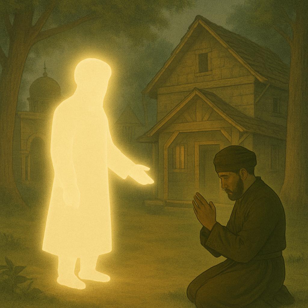 Guru Nanak Dev Ji with Sajjan