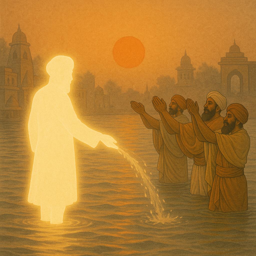 Guru Nanak Dev Ji at Hardvar