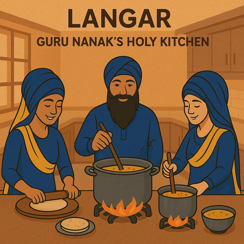 Serving Langar