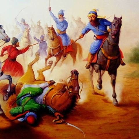 Depictions of the Vadda Ghallughara Greater Holocaust that took place in February 1762