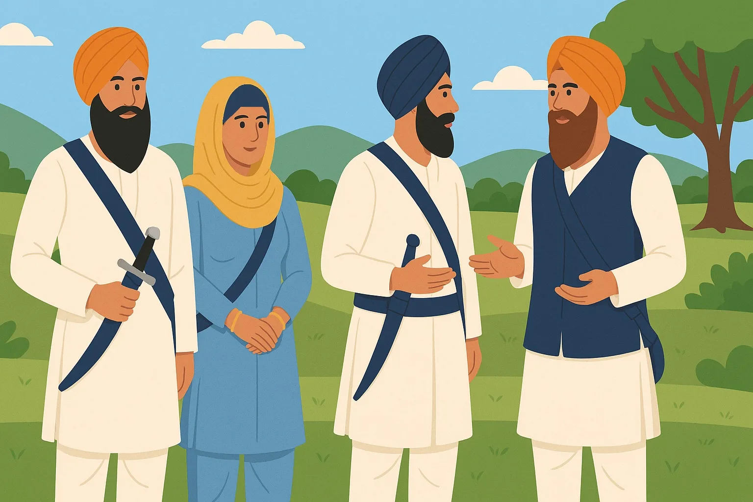 Group of Sikhs