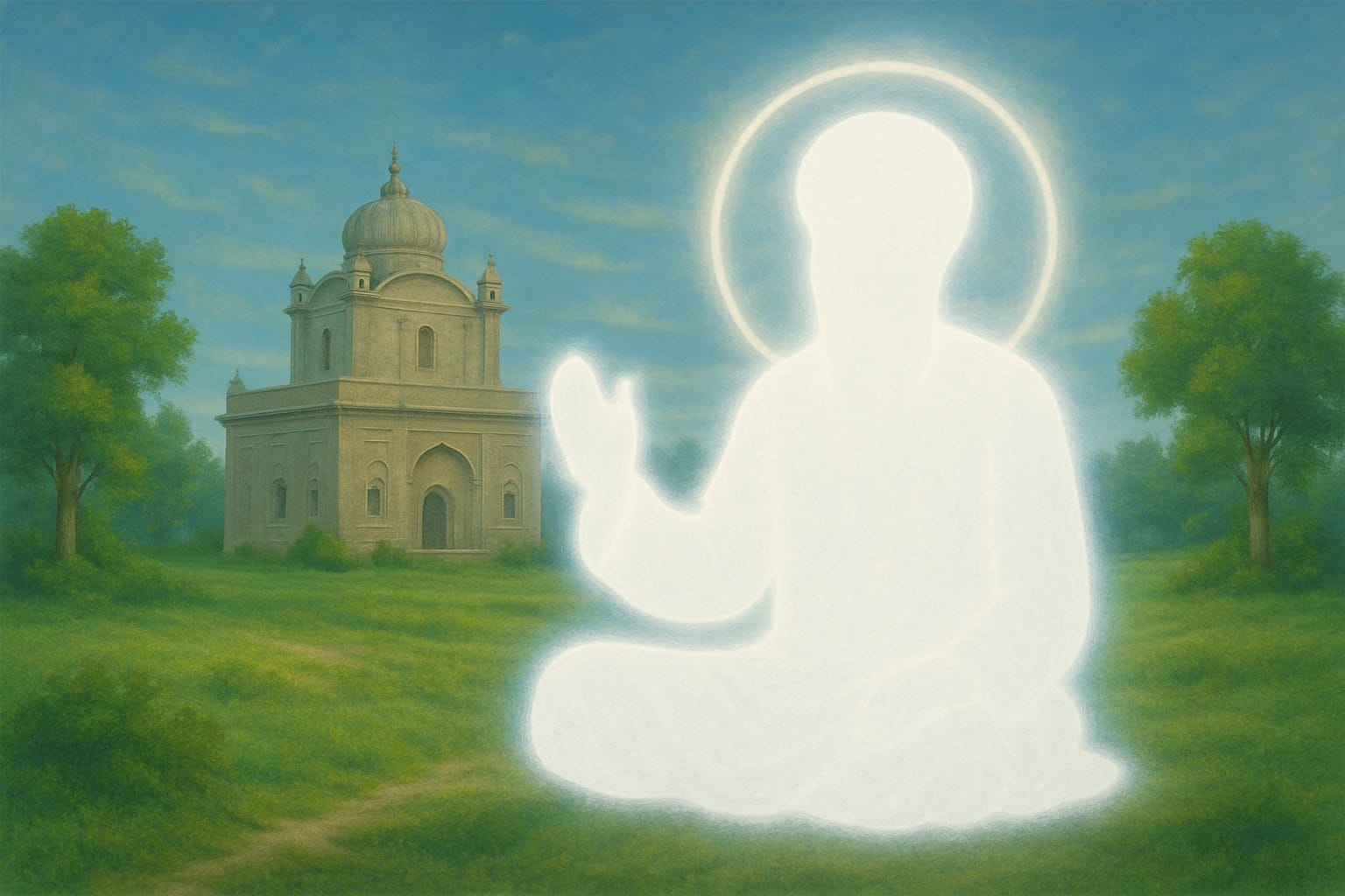 Guru Angad Dev Ji at Gurdwara Khadoor Sahib