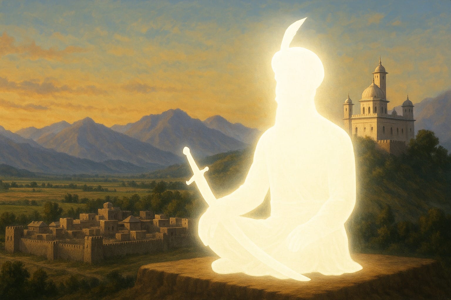 Guru Gobind Singh Ji at Sri Anandpur Sahib