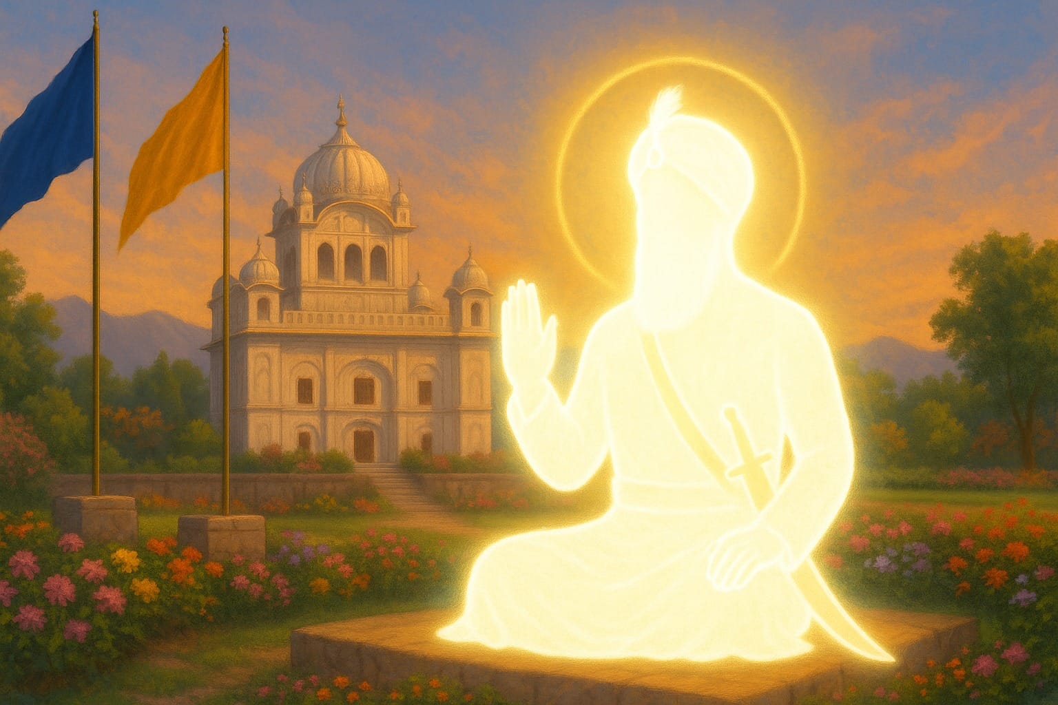 Guru Har Rai Sahib Ji at Kiratpur Sahib