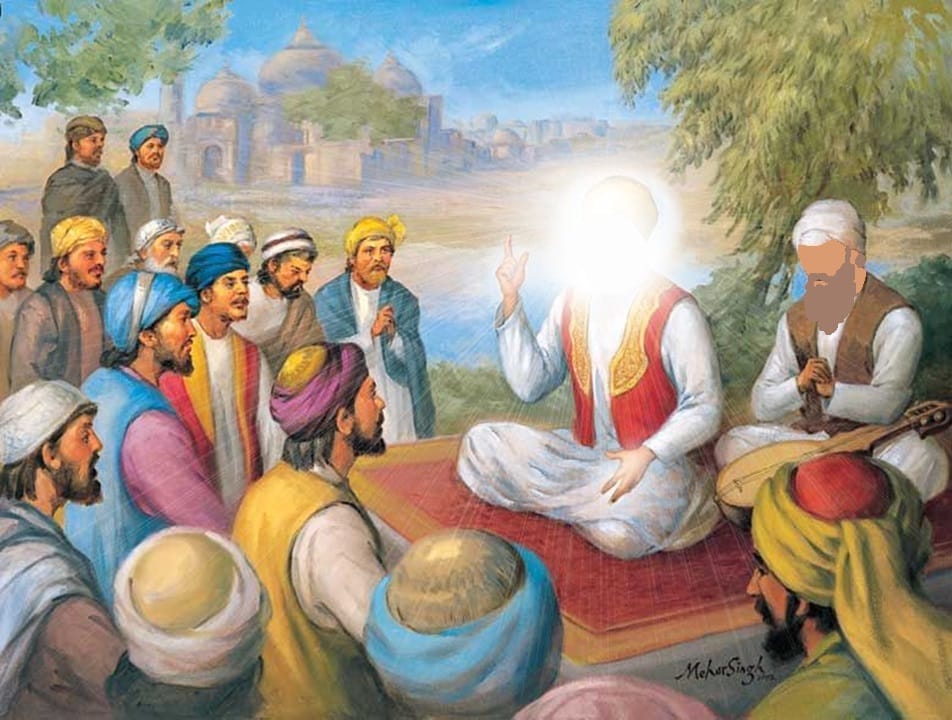 Guru Nanak Dev Ji visiting Kabul in Afghanistan
