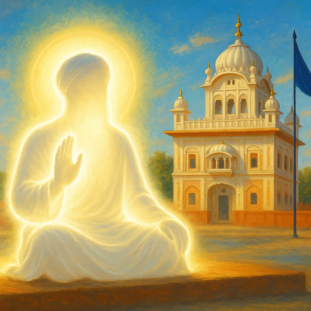 Guru Teg Bahadar Sahib Ji at Gurdwara Baba Bakala Sahib