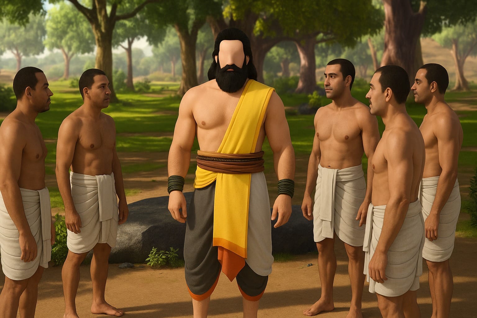 Madho Das Bairagi enraged to know that Guru Gobind Singh Ji has entered his Dera camp and sat on his seat. Guru Gobind Singh Ji wanted to break Madha Das ego and spiritually awake him