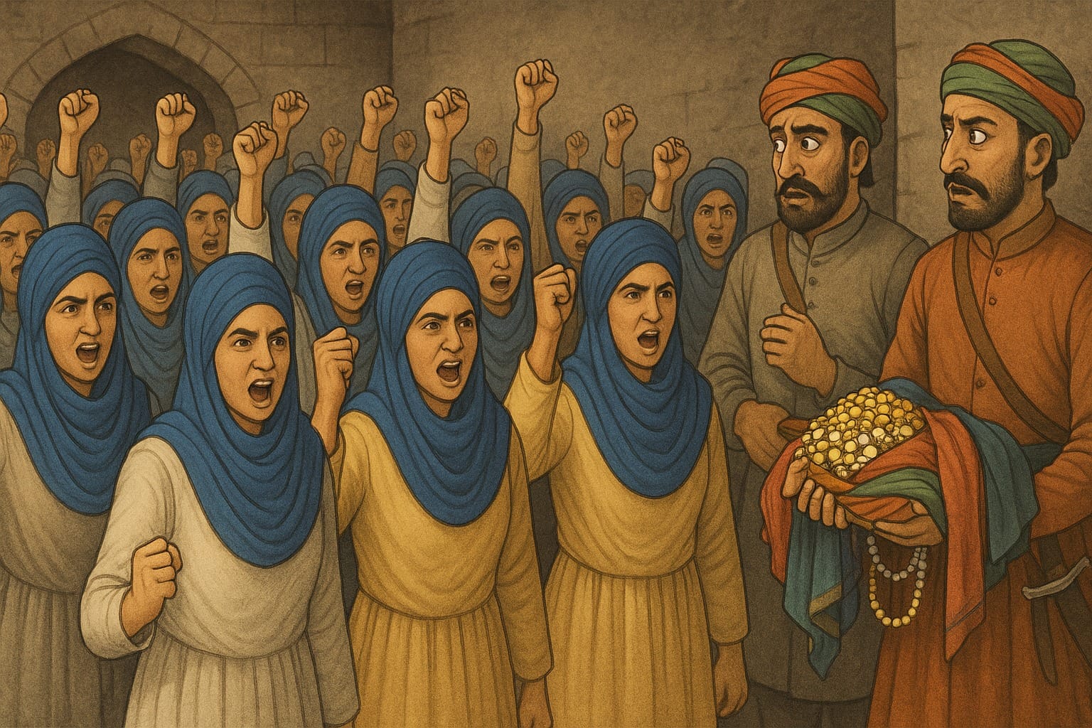 Sikh women in Mir Mannus jail rejecting the offers and greed offered to lure them to converting and accepting Islam with full defiance and Sikh spiri 2