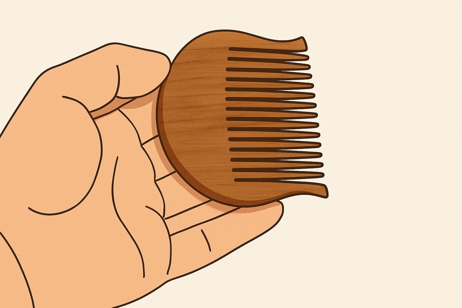 Wooden Comb called Kangha