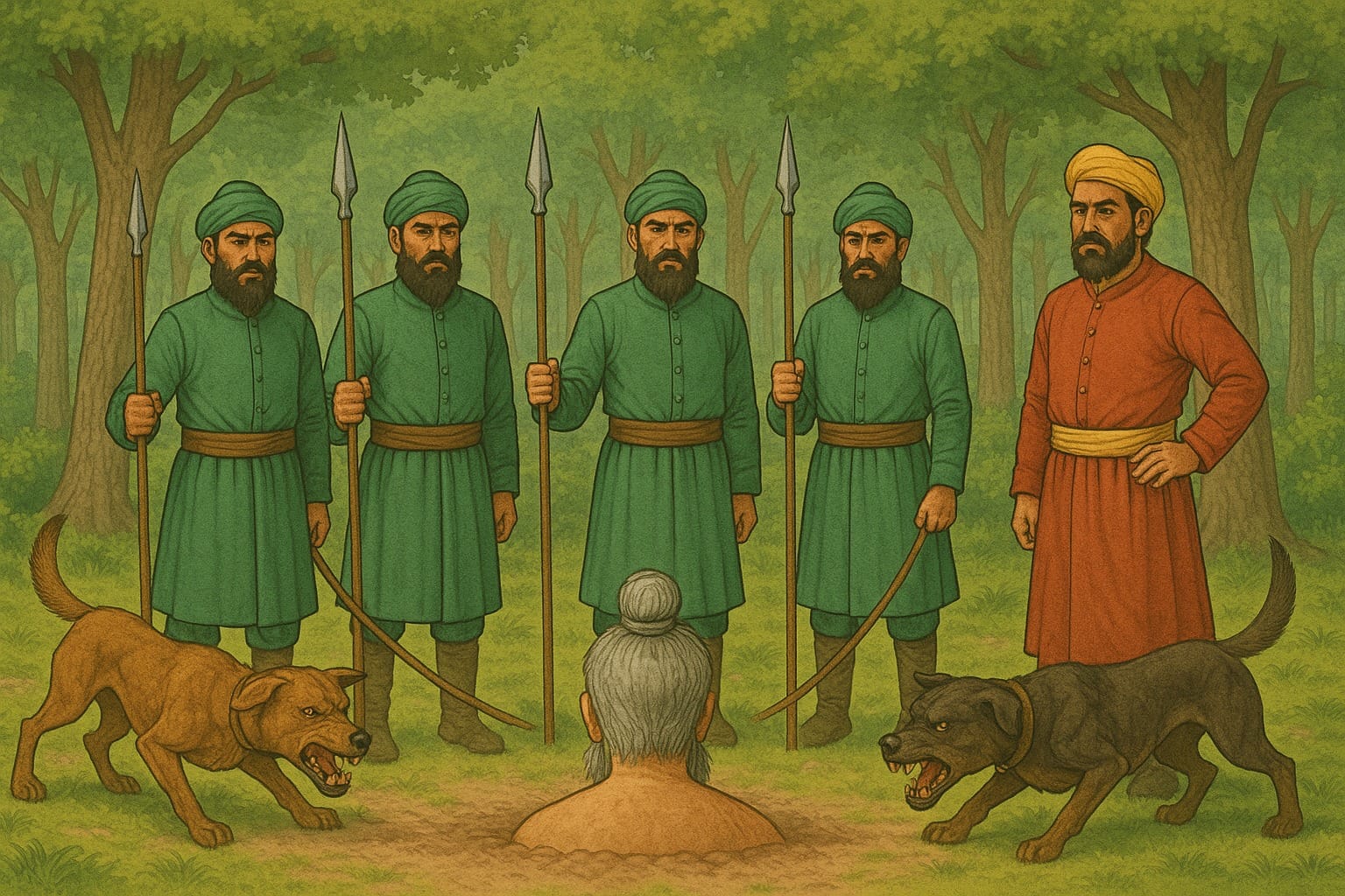 Martyrdom of Pir Buddhu Shah Ji