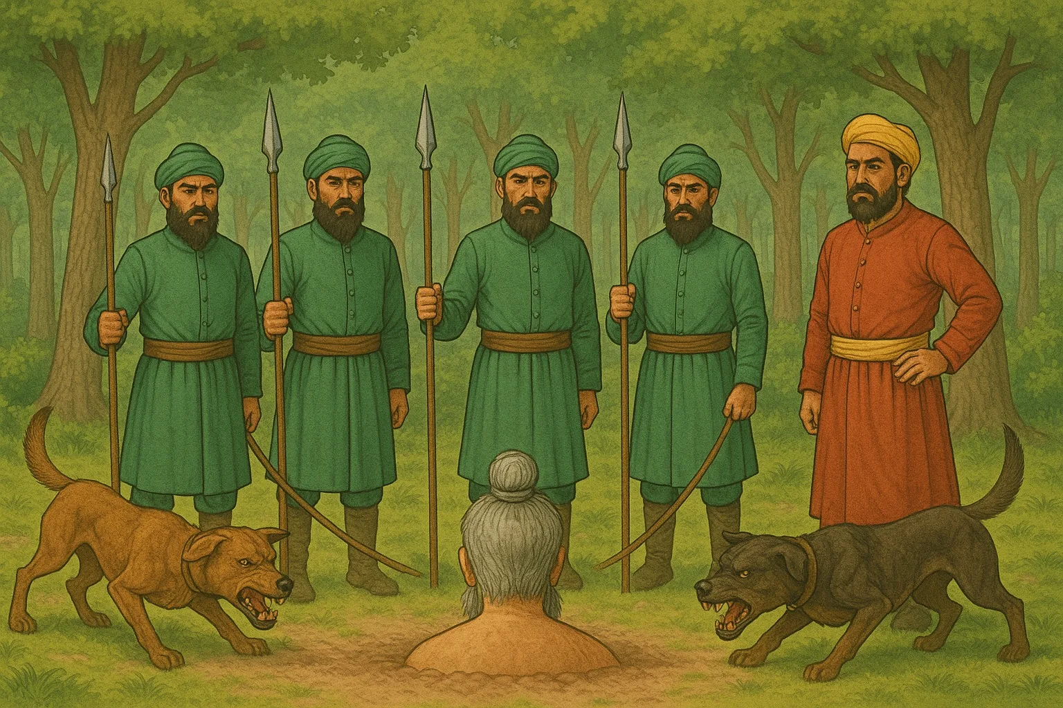 Martyrdom of Pir Buddhu Shah Ji