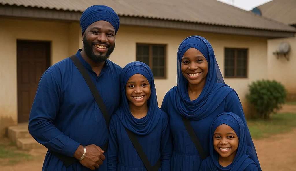 Nigerian Sikh family