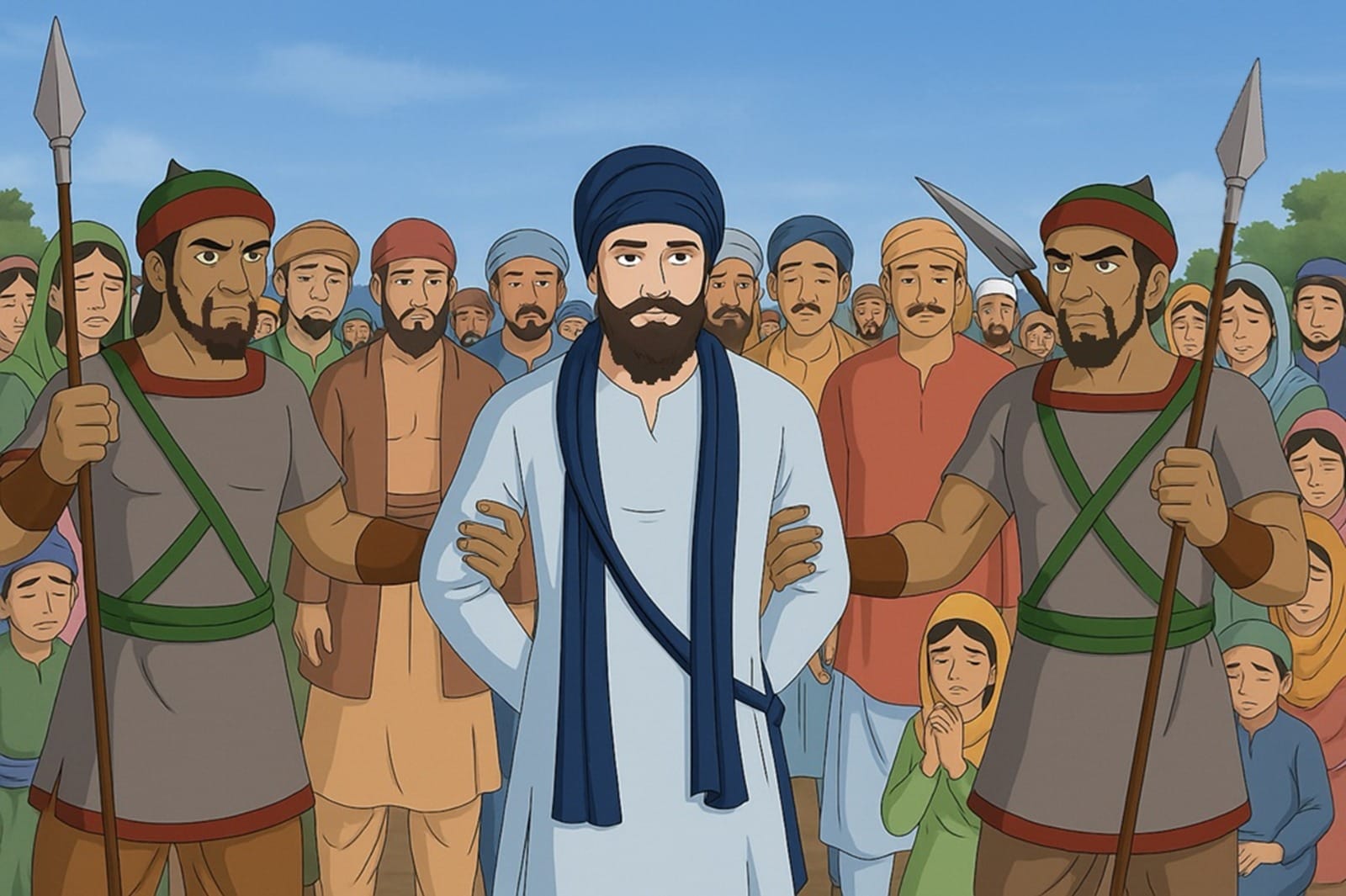 Bhai Taru Singh Ji arrested in 1745