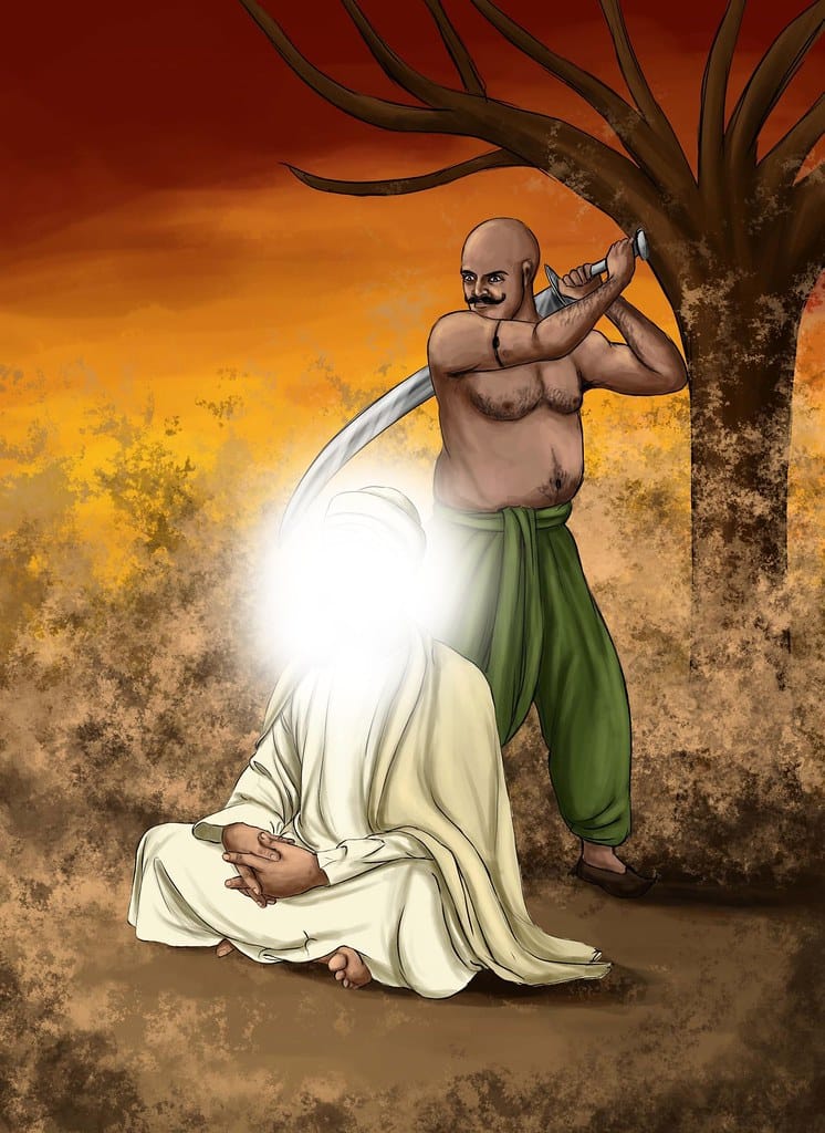 Martyrdom Shaheedi of Ninth Form Guru Guru Teg Bahadur Sahib Ji