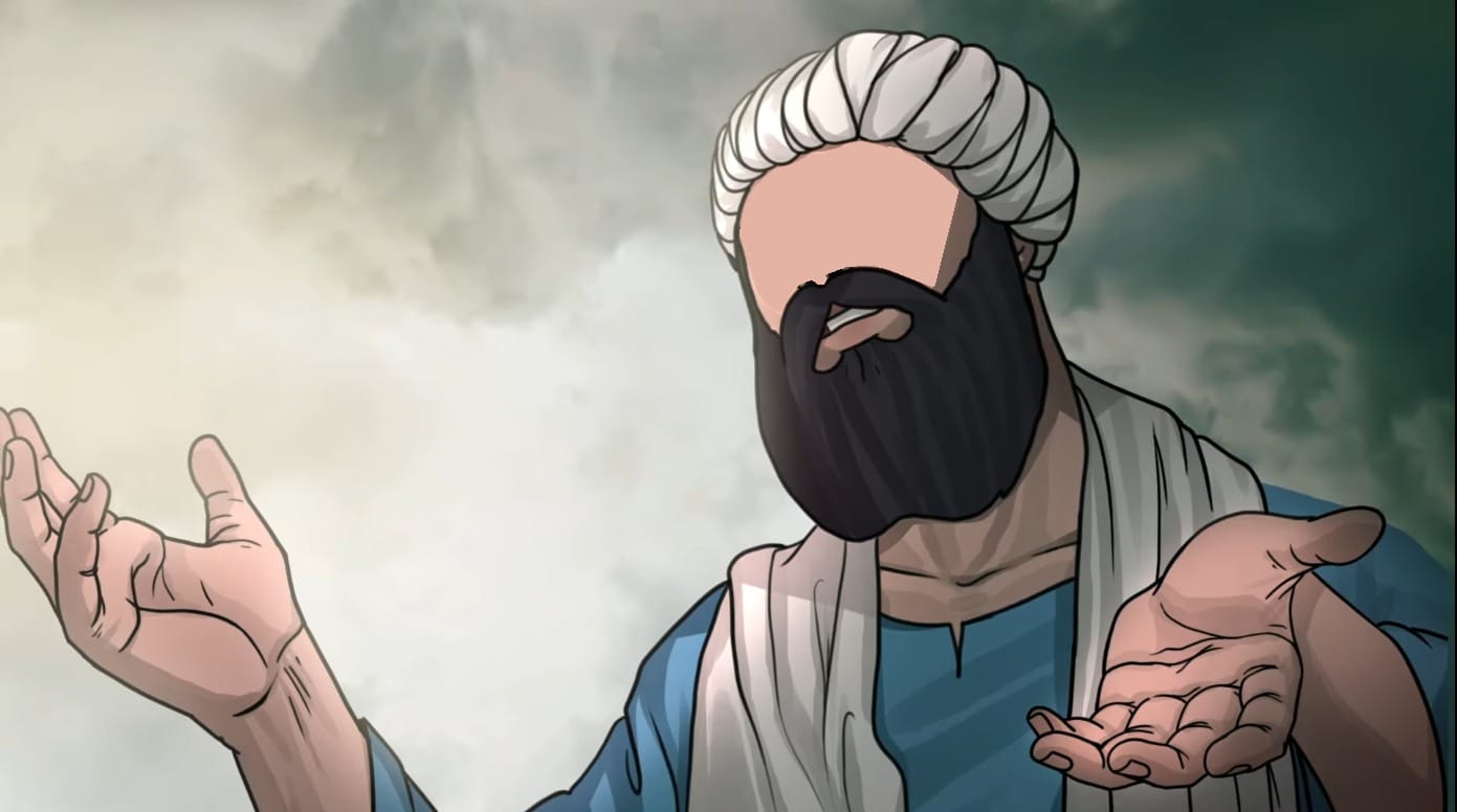 Bhai Rama Ji getting upset that Sri Guru Amardas Ji keeps asking him to demolish and rebuild the platform Tharra Sahib