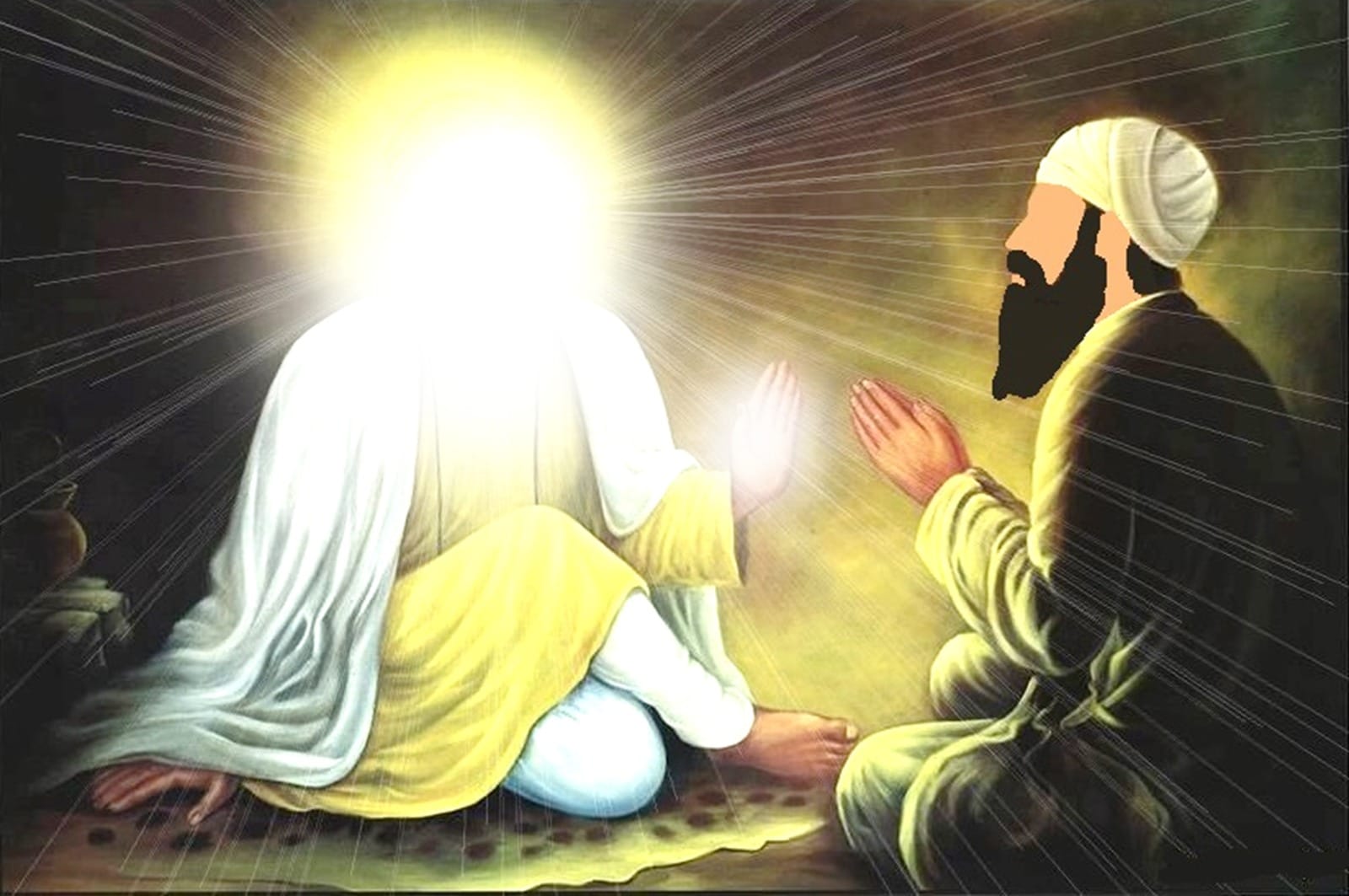 Guru Nanak Dev Ji and Bhai Mardana Ji