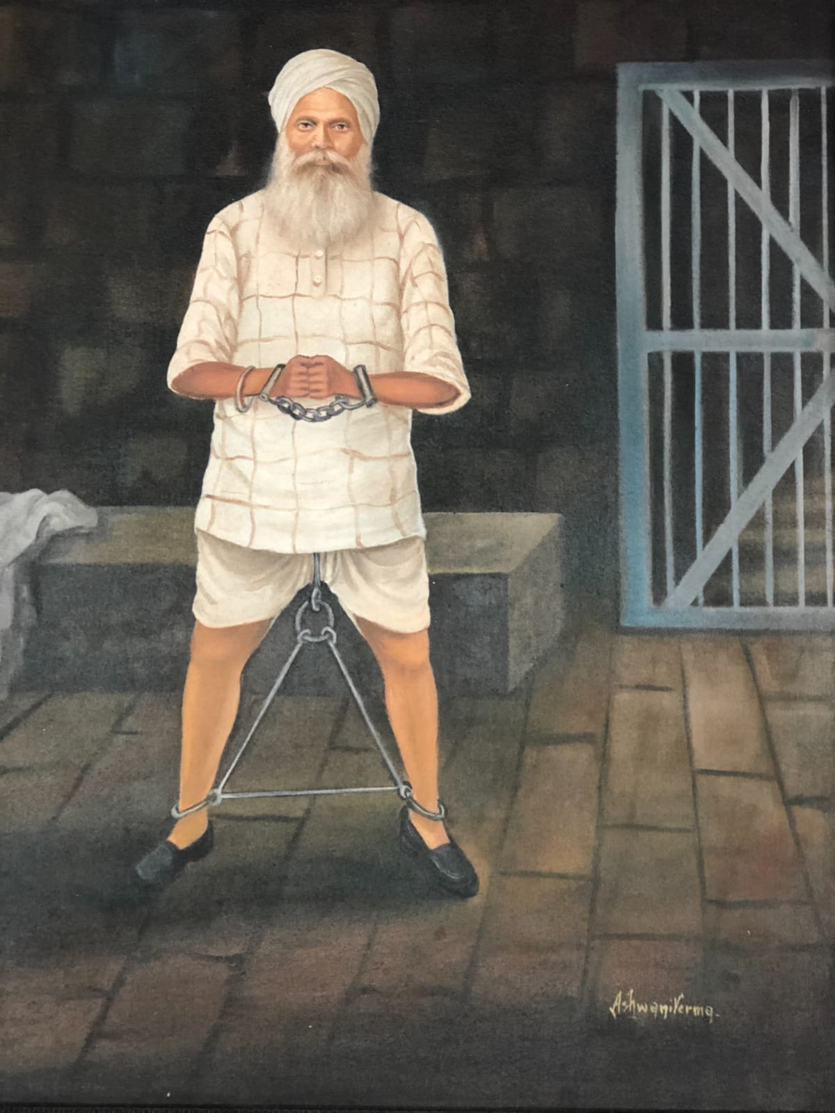 Saint-Scholar-Warrior Bhai Sahib Randhir Singh Ji was charged in 1914 with waging war against the British Crown and had to undergo life imprisonment from 1914 to 1931