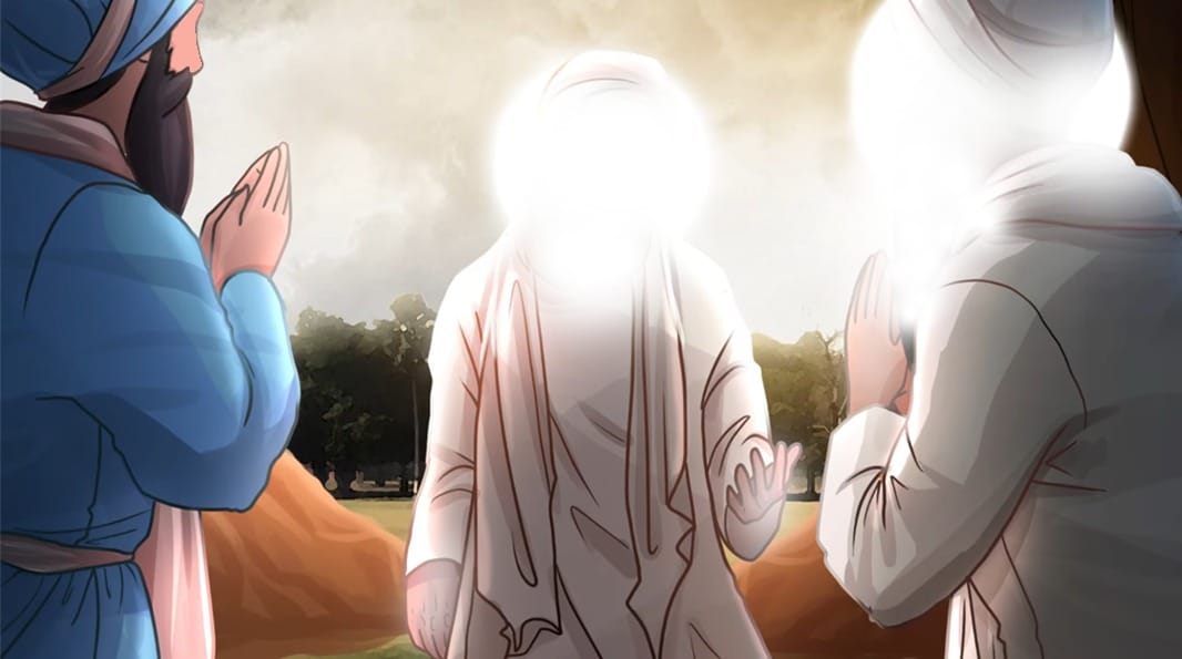 The son in laws of Sri Guru Amardas Ji Bhai Rama Ji and Sri Guru Ramdas Ji being given tasks to test their devotion in showing the world who the next vessel for the Gurus Light is