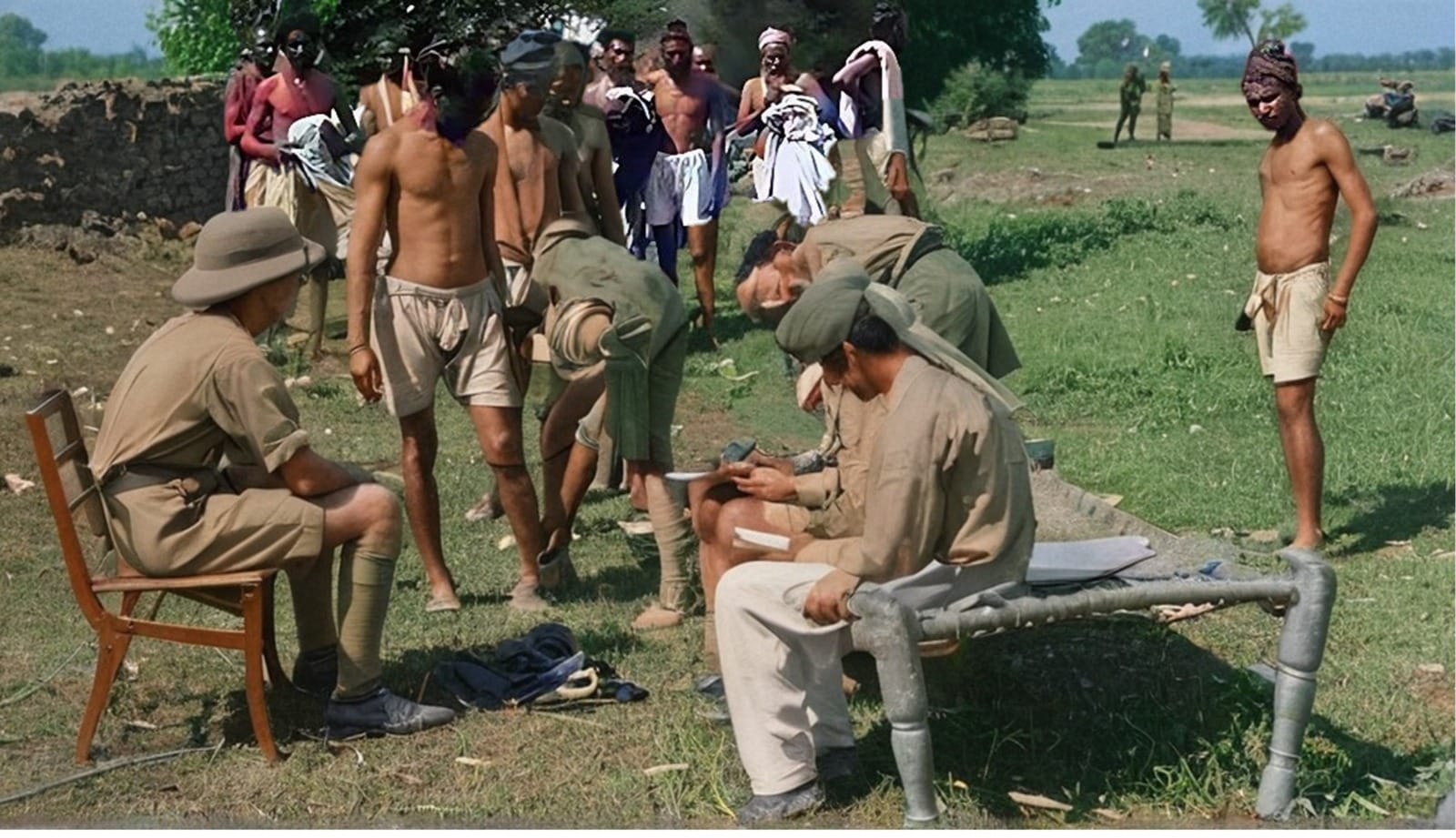 Guru Ka Bagh Morcha — police arresting Sikh peaceful protestors