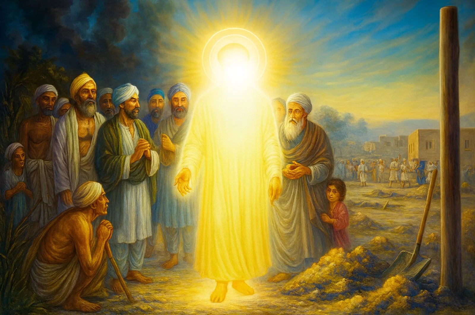 Guru Nanak Dev Ji empowered people to clear slums and rebuild communities to live with dignity and respect