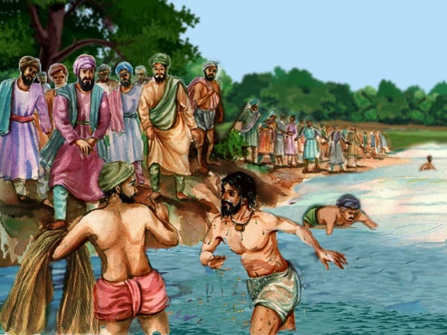 Guru Nanak Dev Ji never returned back from the River Vein for 3 days