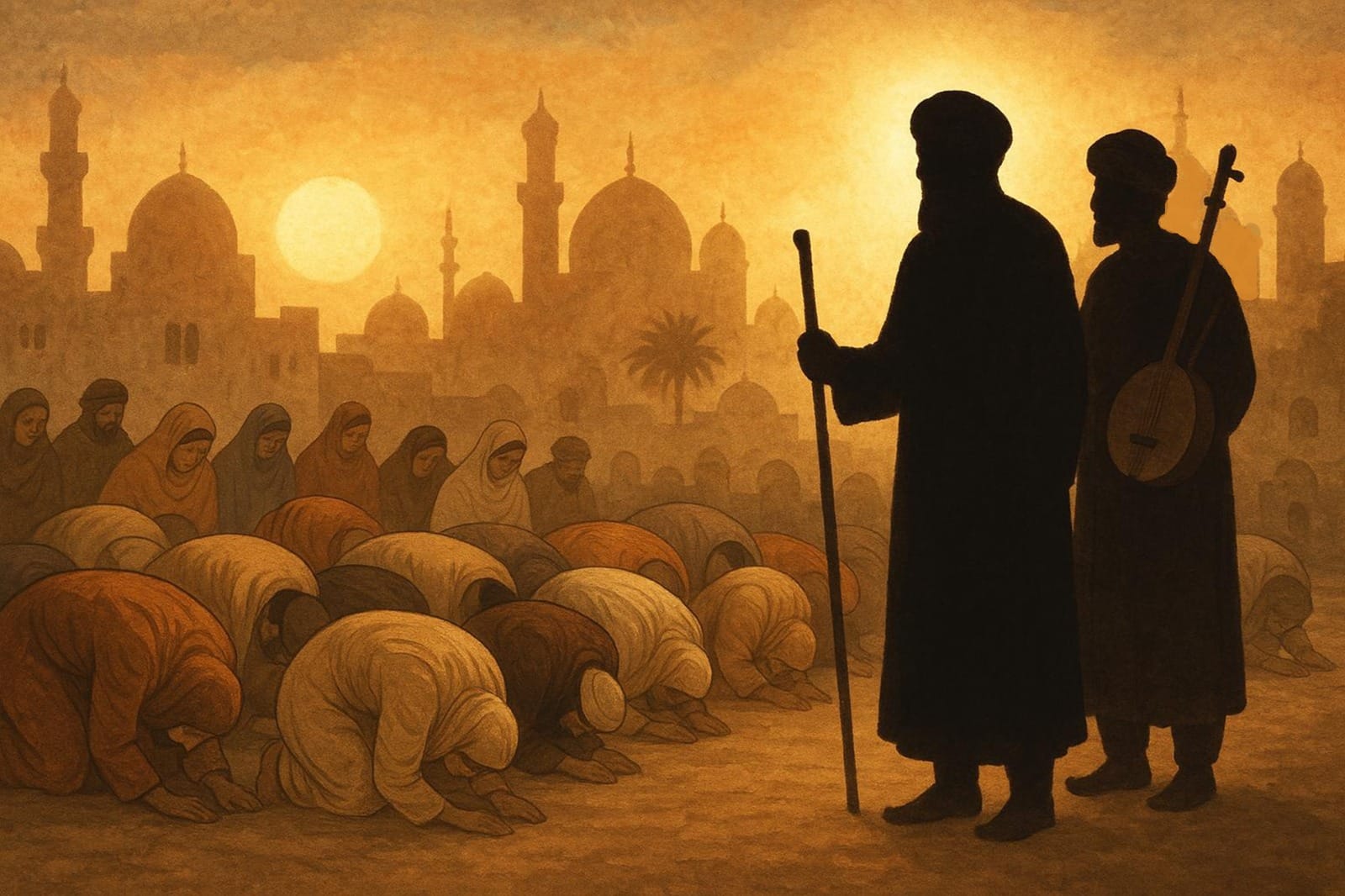 Guru Nanak Dev Ji visiting Baghdad, Iraq