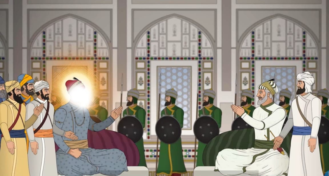 Guru Teg Bahadur Ji in Delhi, November 1675