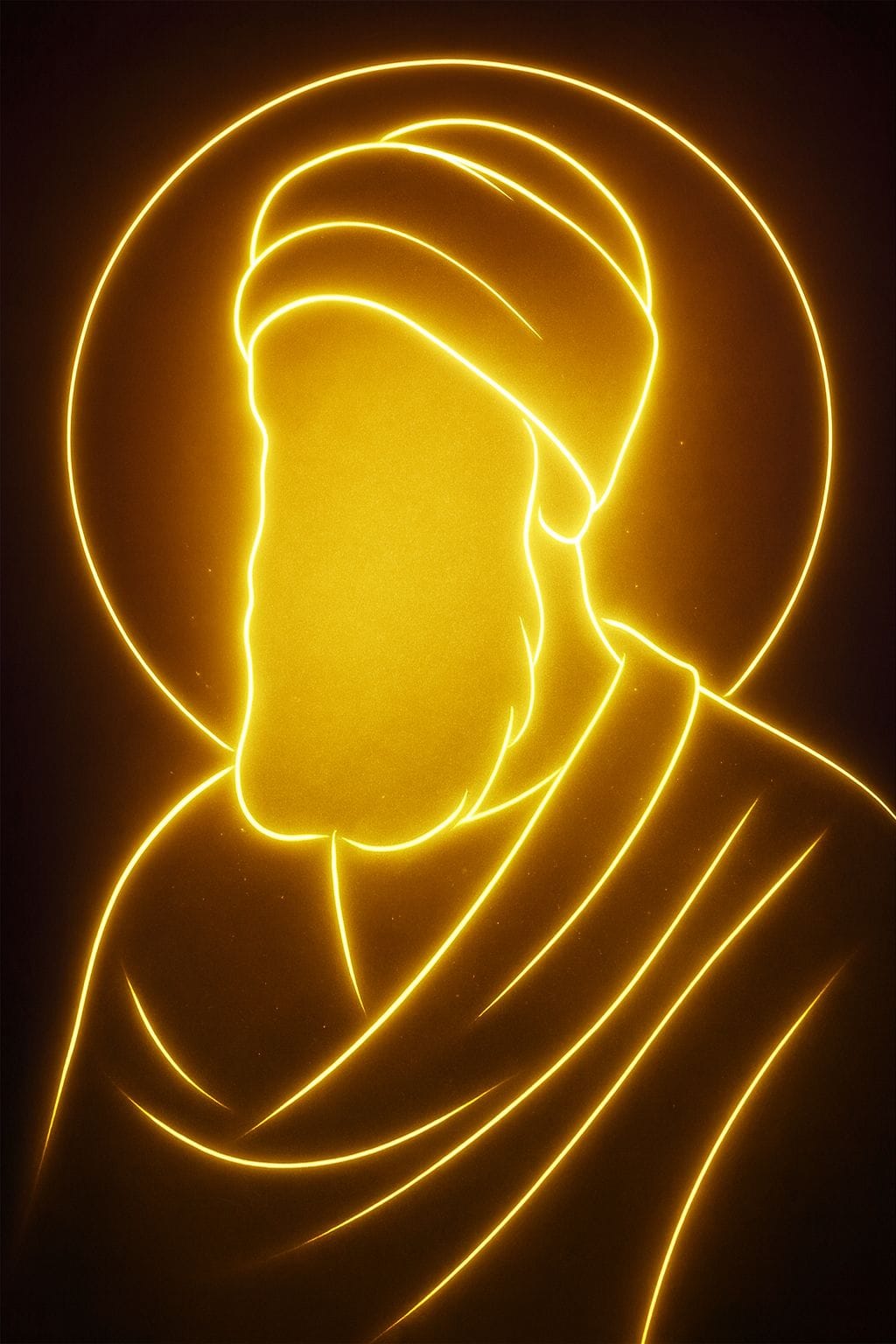 Guru Teg Bahadur Sahib Ji Ninth Nanak portrait depiction 2
