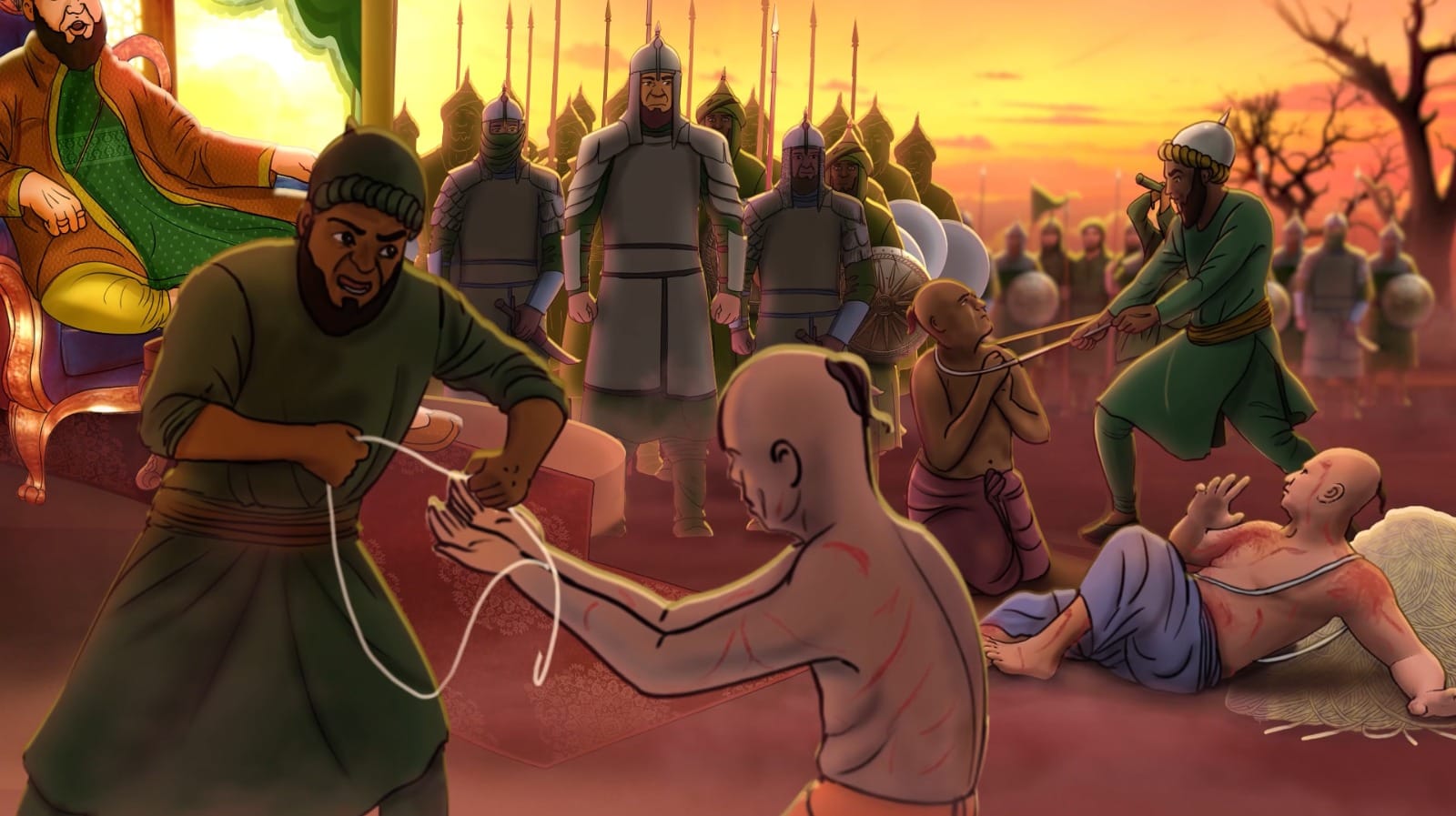 The Mughal emperor Aurangzeb would have sava mann (46.6 kg) of Hindu holy threads (Janju) removed and brought before him before he would eat his evening meal