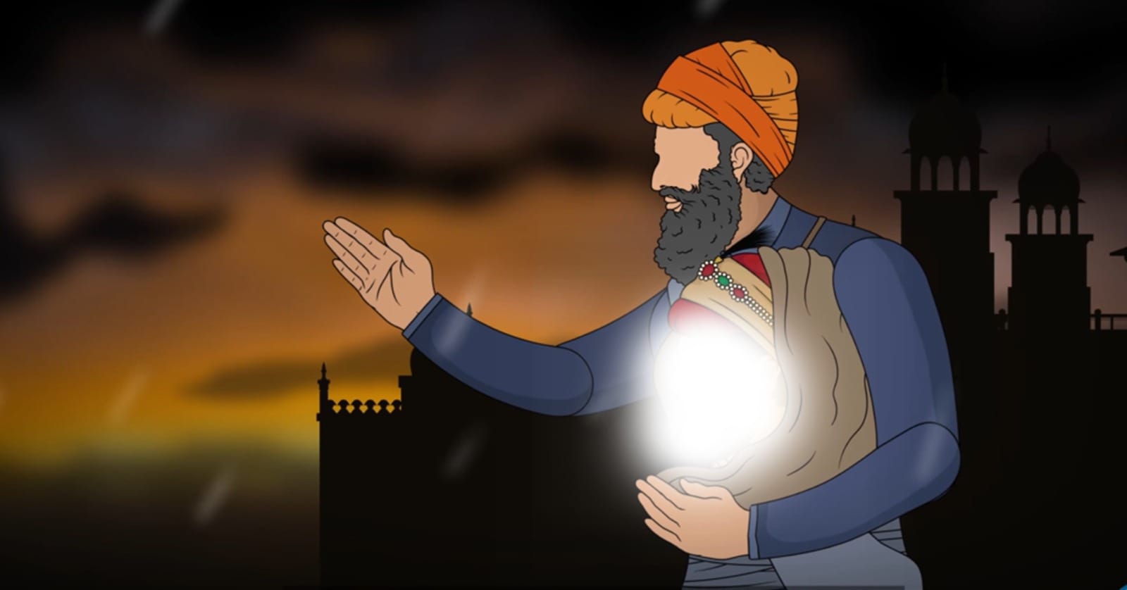 The fearless and courageous Bhai Jaita Ji was blessed with the seva selfless service of picking up the sacred head of Guru Teg Bahadur Sahib Ji