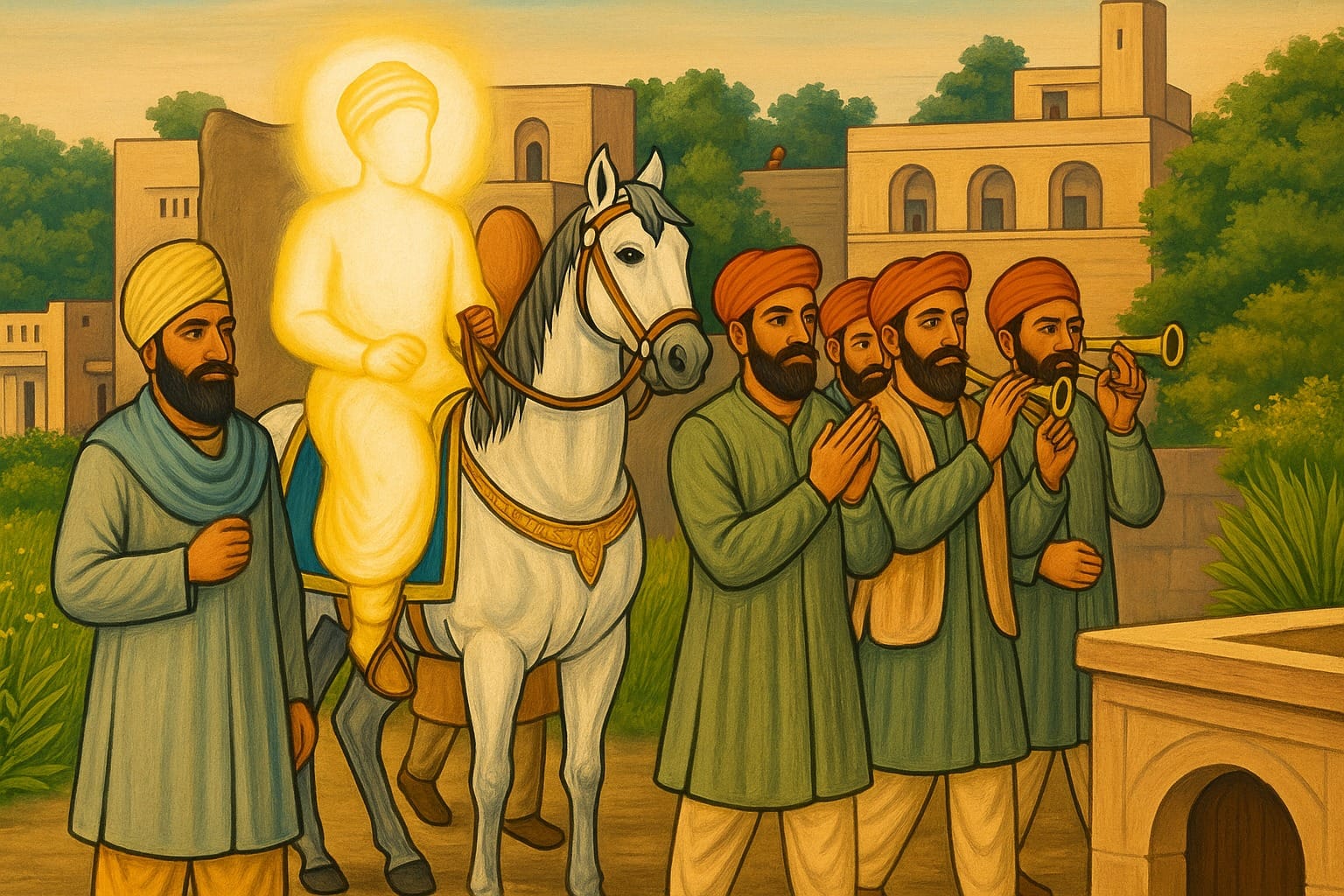 Viaah (marriage) of Guru Nanak Sahib Ji took place at Batala, Punjab on 24th September 1487
