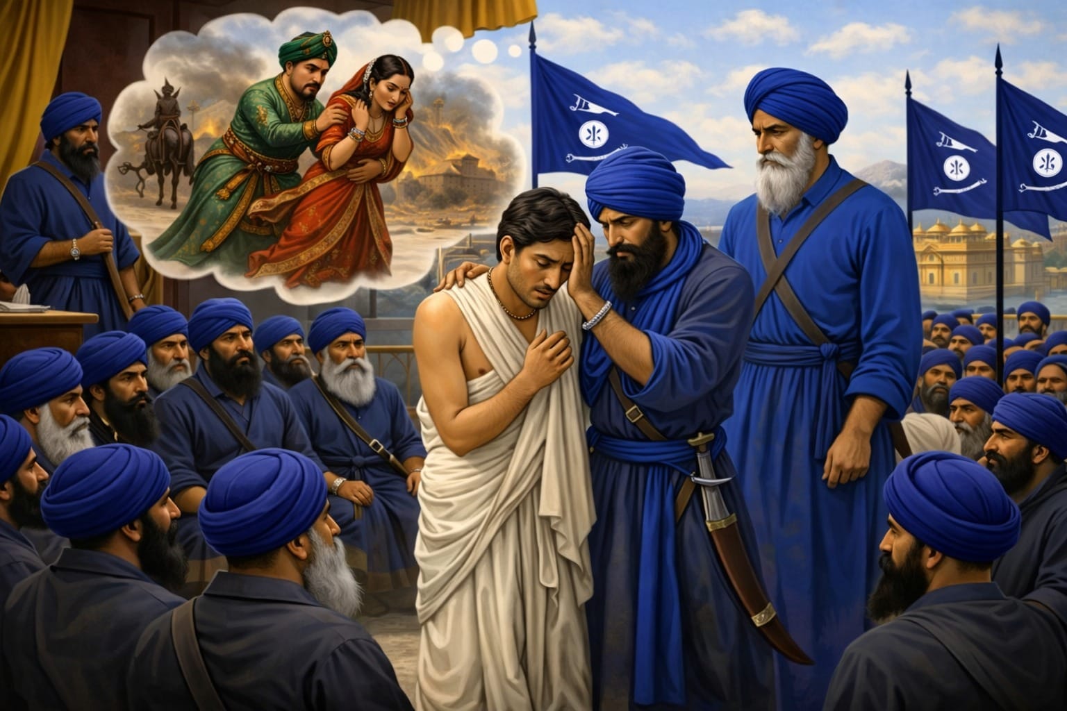 In 1763, the Khalsa freed a Brahmin's abducted wife after taking blessings at Akal Takhat Sahib