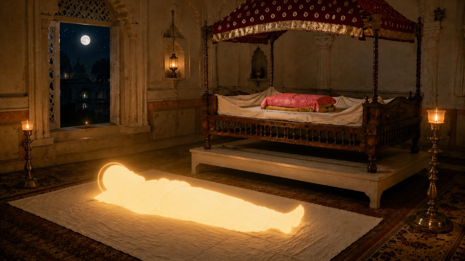 Kotha Sahib where Guru Arjan Dev Ji rested on the floor