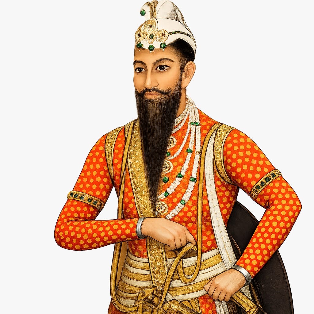 Maharaja Kharak Singh 1801 – 1840 was the second maharaja of the Sikh Empire. He was imprisoned by the Prime Minister Dhian Dogra who gave him slow poison till he died