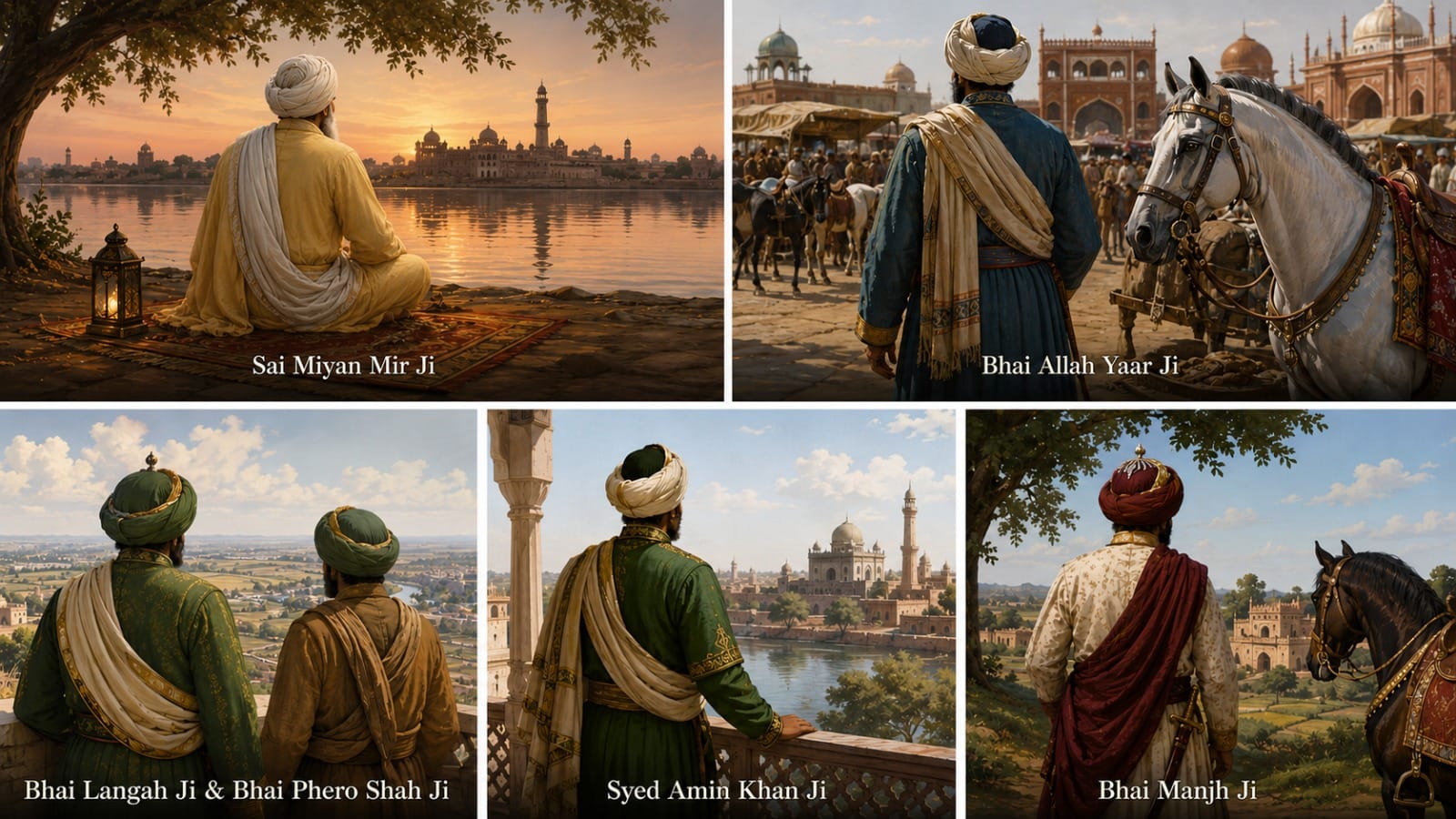 Early Muslim converts to Sikhi